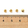 SHEGRACE Brass Round Beads XGRPCU698-291G-3