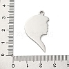 201 Stainless Steel Pendants STAS-R002-20P-3