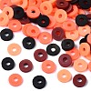 Handmade Polymer Clay Beads Strands CLAY-R089-6mm-T02B-21-2