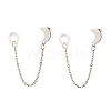 Tarnish Resistant Anti-Lost Earring for Wireless Earphone EJEW-JE04785-1