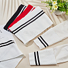 BENECREAT 2Pcs 95% Cotton & 5% Elastic Fiber Ribbing Fabric for Cuffs FIND-BC0004-45B-4