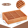 24-Grid Wooden Cell Phone Storage Box AJEW-WH0258-969B-2