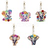 DIY Diamond Painting Keychain Kits DIAM-PW0010-67H-1