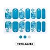 Glitter Nail Wraps Polish Decal Strips MRMJ-T078-ZA282-2