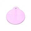 Aluminum Blank Pendants ALUM-WH0164-88G-1