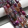 Natural Dragon Veins Agate Beads Strands G-A223-D11-01H-2