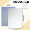 2 Sheets Rectangle Acrylic Sheet AJEW-BC0011-38A-2