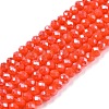 Electroplate Glass Beads Strands LS-EGLA-A044-P2mm-A21-1
