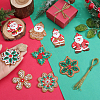 1Set Christmas Plastic Pendants DIY-SC0026-46A-3
