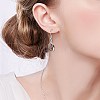 DIY 30 Pair Flat Round Earrings Kits DIY-SZ0001-73-3