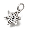 304 Stainless Steel Charms SA-CBA4CE0-01P-K-2