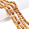 Natural Imperial Jasper Beads Strands G-N342-63J-4