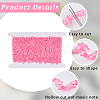 20 Yards Polyester Musical Note Lace Trim Ribbon OCOR-GF0004-44F-5