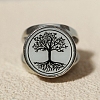 Tree of Life Urn Ashes Ring PW-WGCA7CF-02-2