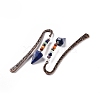 Natural Lapis Lazuli Bookmark AJEW-C025-01E-3