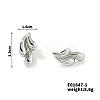 Shiny Teardrop Stud Earrings for Women GG4806-1-1