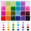 720Pcs 24 Styles Transparent Acrylic Beads OACR-PH0004-64-1