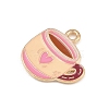 Valentine's Day Alloy Enamel Pendants ENAM-I084-01KCG-27-2
