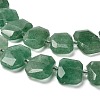 Natural Green Strawberry Quartz Beads Strands G-H078-B12-01-4