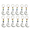 Tibetan Style Alloy Keychain KEYC-JKC01080-2