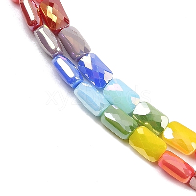 Electroplate Glass Beads Strands EGLA-D300-05-11-1