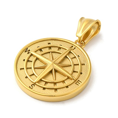 304 Stainless Steel Pendants STAS-B073-04G-1