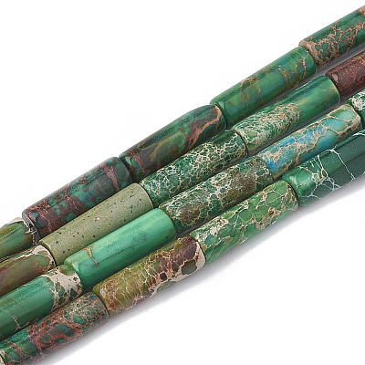 Synthetic Imperial Jasper Beads Strands G-S322-002F-1-1