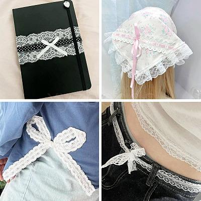 Polyester Lace Ribbon OCOR-TAC0025-008A-1
