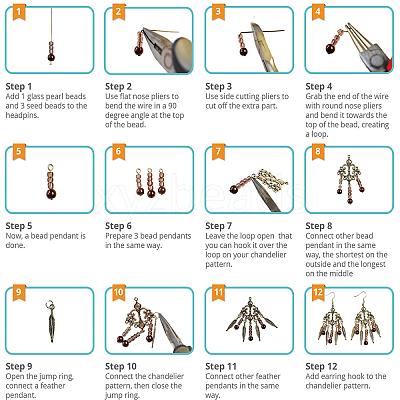 DIY Earring Makings DIY-SC0002-34-1
