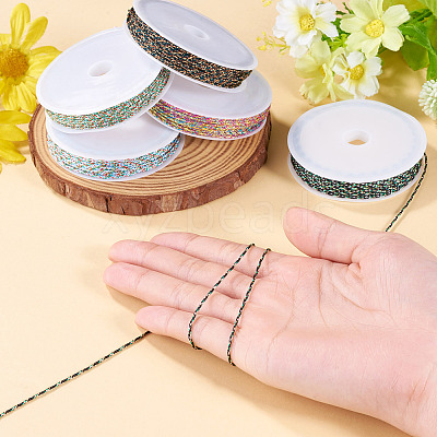 50M 5 Colors Braided Polyester Cords OCOR-TA0003-58B-1