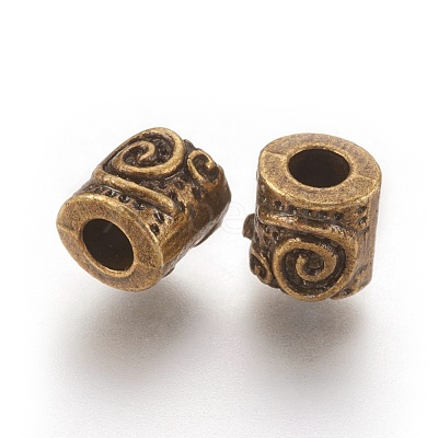 Tibetan Style Alloy Beads MLFH10235Y-NF-1
