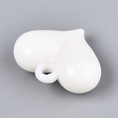 Opaque Acrylic Pendants SACR-T017-45G-1