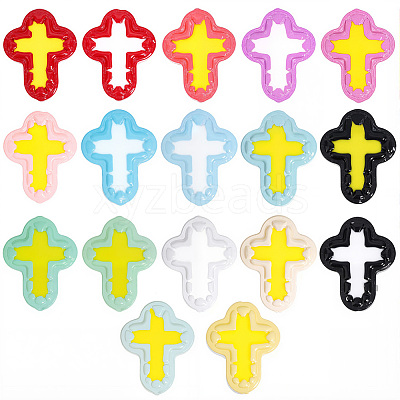 20Pcs Handmade Lampwork Enamel Beads LAMP-PA0001-55-1