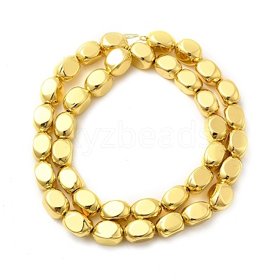 Electroplate Glass Beads Strands EGLA-F166-02B-G-1