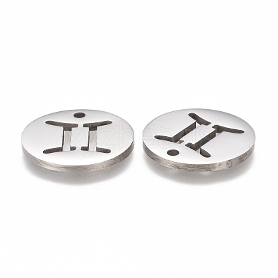 Tarnish Resistant 201 Stainless Steel Pendants STAS-Z001-B-06P-1