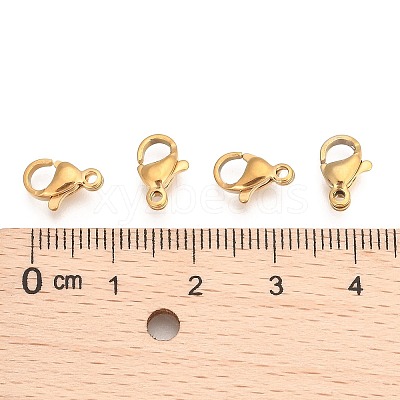 304 Stainless Steel Lobster Claw Clasps LS-STAS-T040-PJ212-10-1