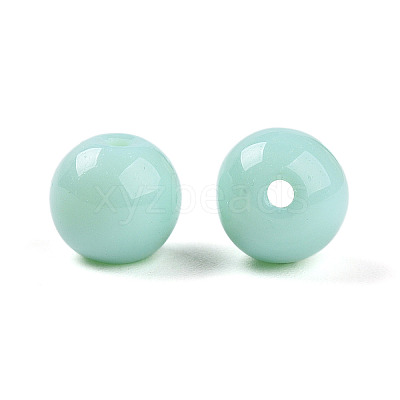 Opaque Solid Color Glass Beads X1-GLAA-N007-8mm-A12-1