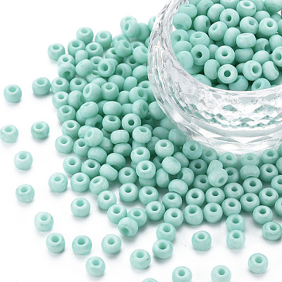 6/0 Glass Seed Beads SEED-T005-14-B25-1