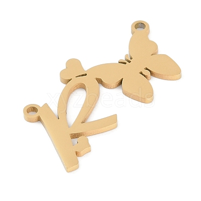 304 Stainless Steel Pendants STAS-L279-002G-R-1