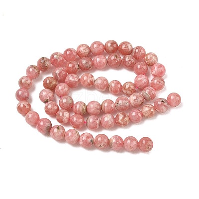 Natural Argentina Rhodochrosite Beads Strands G-L554-03A-02-1