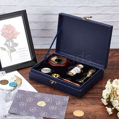 Wax Seal Stamp Set AJEW-WH0162-46-1