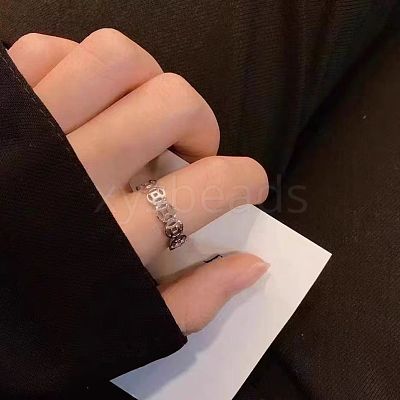 Stainless Steel Finger Rings FS-WG9FC87-01-1