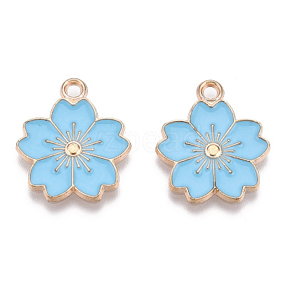 Alloy Enamel Pendants ENAM-S121-115C-1