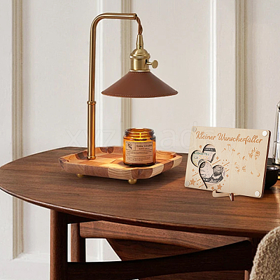 Laser Cut Wooden Money Holder Display Stands AJEW-FG0004-22A-1