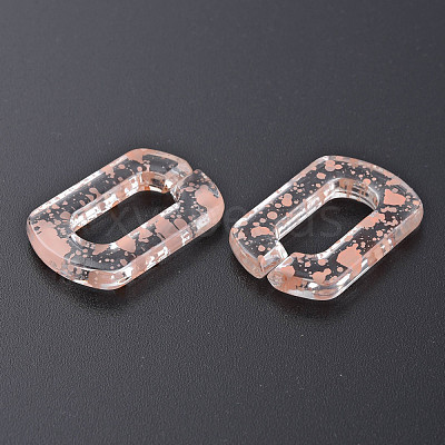 Transparent Acrylic Linking Rings OACR-N009-017A-02-1
