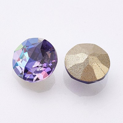 K9 Glass Rhinestone Cabochons X-GLAA-D001-04-1