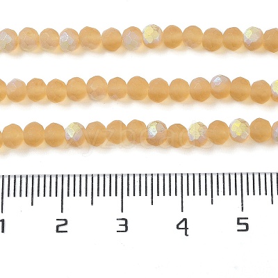 Transparent Glass Beads Strands LS-EGLA-A034-T4mm-MB23-1