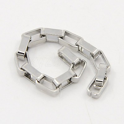 Tarnish Resistant 304 Stainless Steel Venetian Chains CHS-K001-01-3.5mm-1