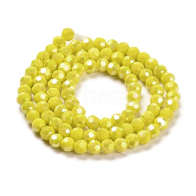 Opaque Glass Beads Stands EGLA-A035-P4mm-B04-1
