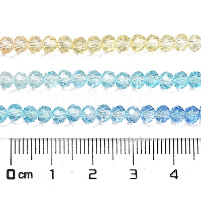 Transparent Painted Glass Beads Strands LS-DGLA-A034-T4mm-A13-1